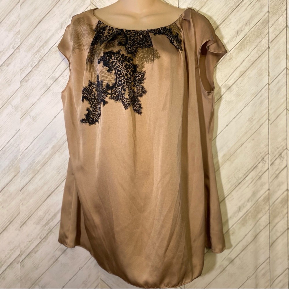 Pleated blouse